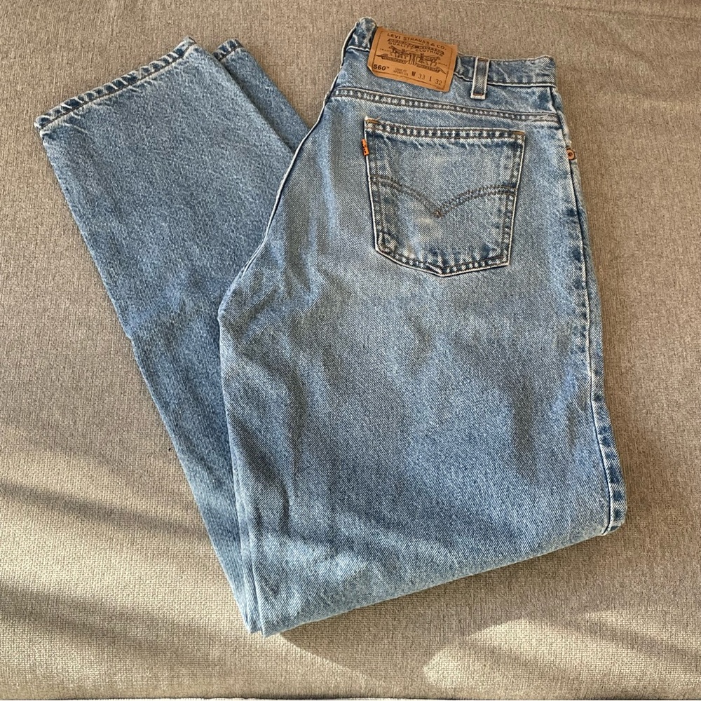 Orange Tab Levi’s 560 Taper Jeans